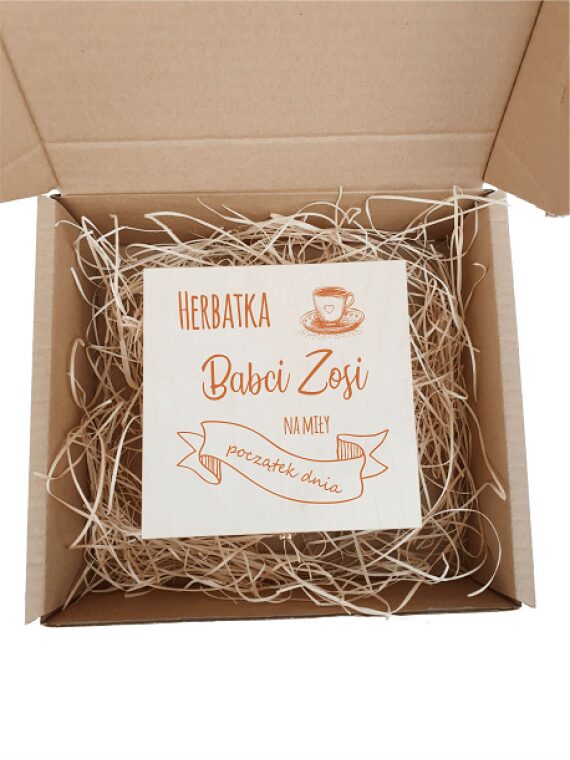 Ozdobne pudełko na herbaciarkę - obrazek 2