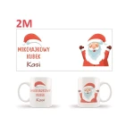 Kubek z personalizowanym nadrukiem na Mikołajki i Święta Bożego Narodzenia - obrazek 3