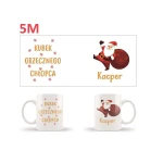 Kubek z personalizowanym nadrukiem na Mikołajki i Święta Bożego Narodzenia - obrazek 6