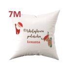 Poduszka świąteczna z nadrukiem Mikołaj Mikołajki na Święta pod choinkę - obrazek 8