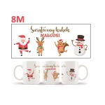 Kubek z personalizowanym nadrukiem na Mikołajki i Święta Bożego Narodzenia - obrazek 9