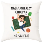 Prezent dla chłopaka. Poduszka z nadrukiem