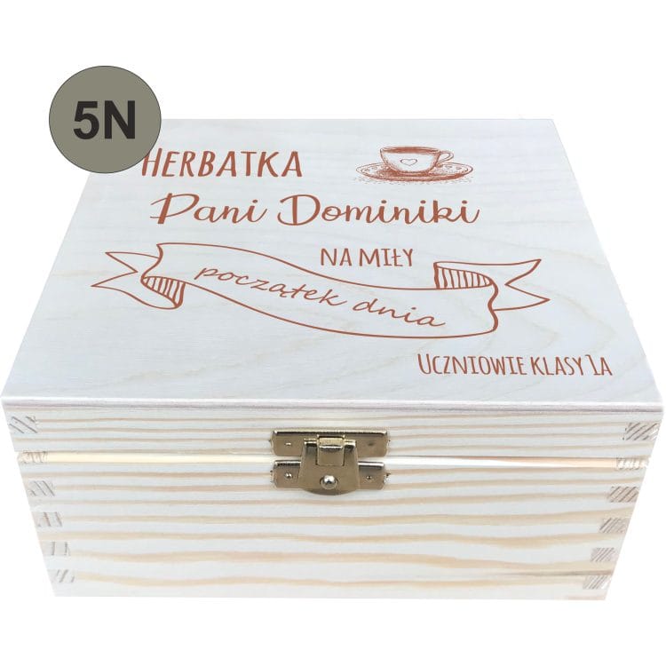 PREZENT NA DZIEŃ NAUCZYCIELA HERBACIARKA Z GRAWEREM - obrazek 8