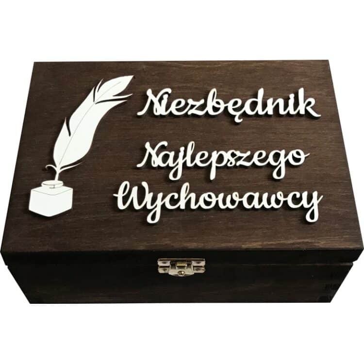NIEZBĘDNIK PREZENT NA DZIEŃ NAUCZYCIELA PUDEŁKO 3D - obrazek 2