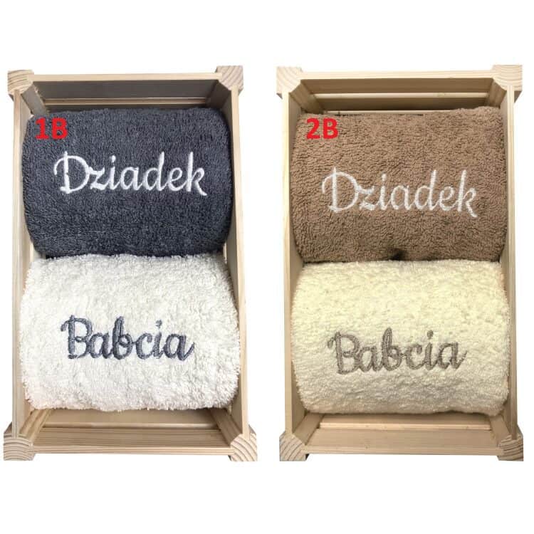 Ręczniki dla babci i dziadka