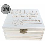 Świąteczna herbaciarka z grawerem prezent na Święta/Mikołaja - obrazek 7