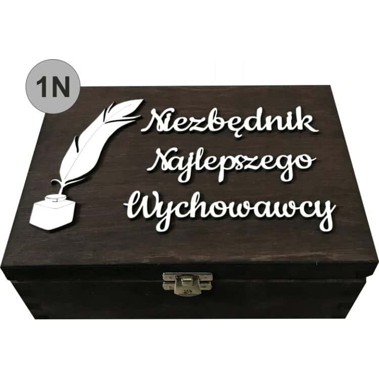 NIEZBĘDNIK PREZENT NA DZIEŃ NAUCZYCIELA PUDEŁKO 3D - obrazek 3