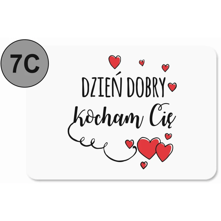 Biała Podkładka pod Myszkę Personalizowana dla Dziecka z Imieniem - Prezent na Dzień Chłopaka. - obrazek 8