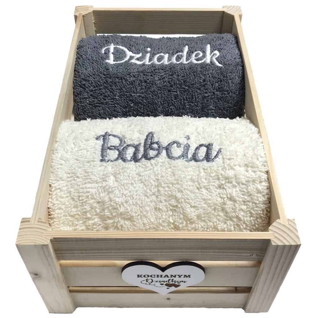 Ręczniki dla babci i dziadka