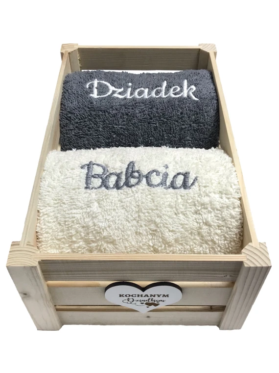 Ręczniki dla babci i dziadka