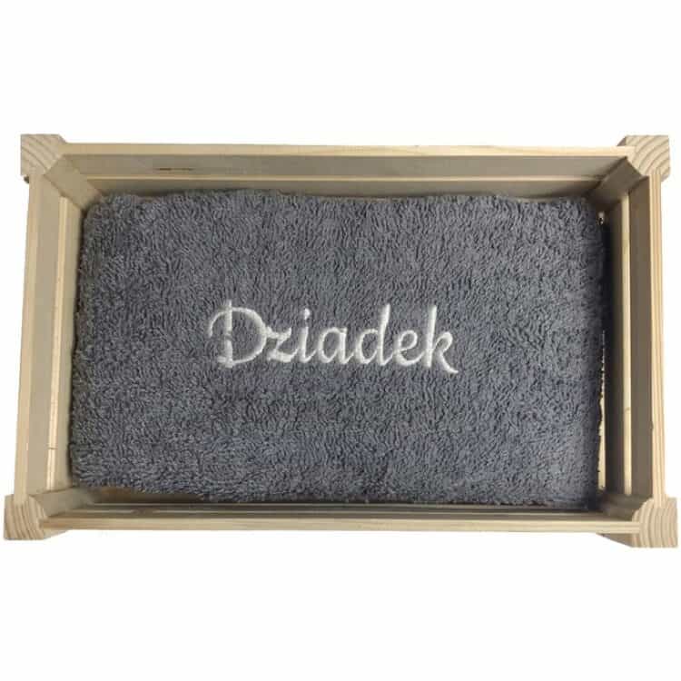 Ręcznik z haftem dla dziadka
