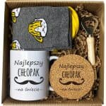 Prezent na walentynki zestaw chłopaka niego kubek