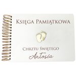 Księga pamiątkowa na zdjęcia wpisy Gości na Chrzest Album