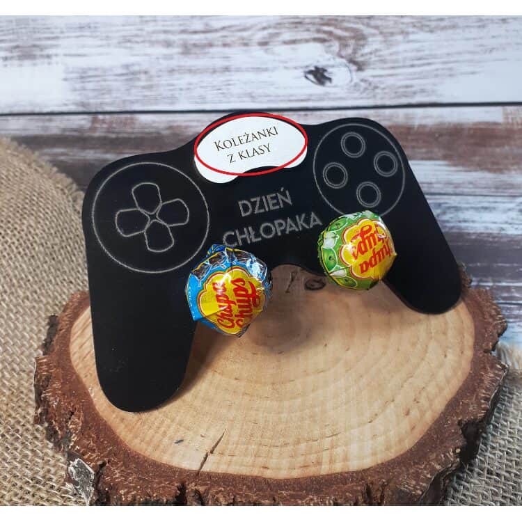 Elegancki Personalizowany Pad na lizak na Dzień Chłopaka - obrazek 3