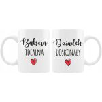 Wyjątkowy Zestaw Prezentowy - Ręcznik Kubek dla Dziadków na Święta, Dzień Babci i Dziadka - Z nadrukiem i haftem - obrazek 2