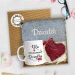 Elegancki Zestaw Prezentowy dla Dziadka z Kubkiem i Ręcznikiem - obrazek 2