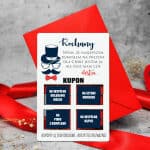 Kubek Opona i Kupony - Zestaw Prezentowy na Walentynki w Karbowanym Pudełku - obrazek 3