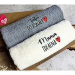 Zestaw dużych ręczników dla Kochanych Rodziców - Idealny prezent dla mamy i taty! - obrazek 3