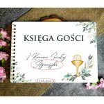 Księga Gości na Komunię Świętą z Personalizacją - Elegancka Pamiątka z Nadrukiem - obrazek 4