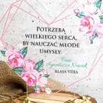 Statuetka Serce z nadrukiem Prezent dla Nauczyciela Upominek - obrazek 3