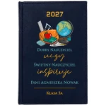 Personalizowany Kalendarz dla Nauczyciela z Nadrukiem na 2027 - Elegancki Prezent dla Nauczyciela
