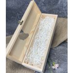 Eleganckie Pudełko na Wino z Dedykacją - Personalizowany Prezent na urodziny - obrazek 3