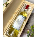 Eleganckie Pudełko na Wino z Personalizacją dla Rodziców - Wyrafinowany Prezent Ślubny - obrazek 3