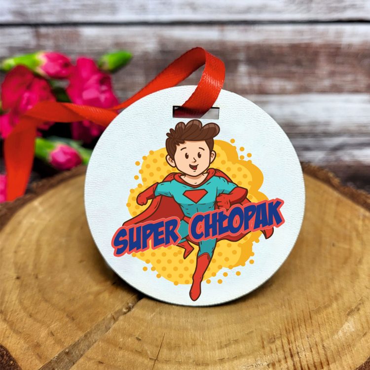 Medal dla chłopców – część zestawu prezentowego na Dzień Chłopaka