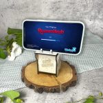 Podstawka na telefon z grawerem - Prezent dla chłopca