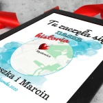 Personalizowana ramka – wyjątkowy prezent na Walentynki.
