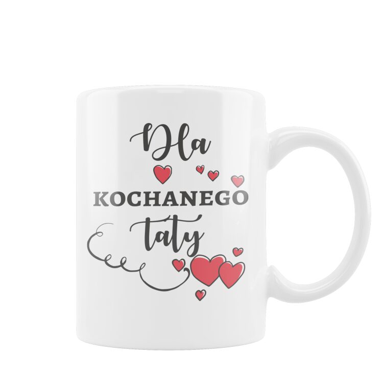 Kubek z nadrukiem dla kochanego taty - obrazek 2