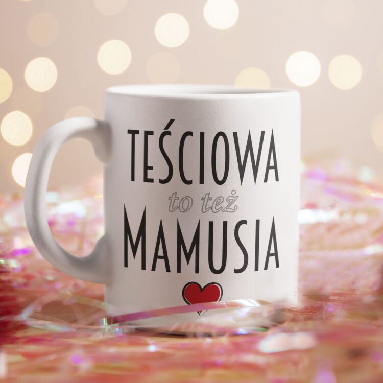 PREZENT NA DZIEŃ MAMY DLA TEŚCIOWEJ KUBEK HERBATA ZESTAW PREZENTOWY PUDEŁKO - obrazek 4