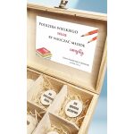 Drewniane pudełko - niezbędnik prezent dla Nauczyciela - obrazek 2