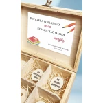 Drewniane pudełko - niezbędnik prezent dla Nauczyciela - obrazek 2