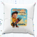 Prezent na dzień chłopaka - personalizowana Poduszka dla chłopca - obrazek 2