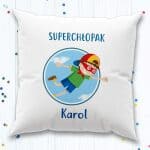 Personalizowana Poduszka dla chłopaka Super Chłopak - obrazek 2