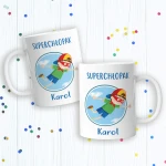 Kubek Super Chłopak dla chłopaka – prezent do szkoły - obrazek 2