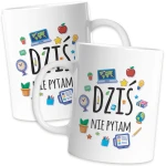 kubek dla nauczycielka dziś nie pytam