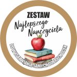 etykieta zestaw najlepszego nauczyciela