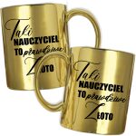 Złoty kubek dla nauczyciela