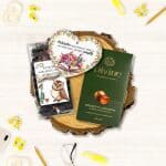 box prezentowy dla nauczyciela z herbatą i orzechami