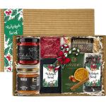 Naturalny box premium — świąteczny zestaw prezentowy dla firm z herbatą, kawą i miodem
